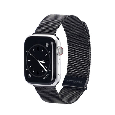 Dux Ducis Magnetic Strap Watch Strap 8/7/6/5/4/3/2 / SE (38/40 / 41mm) Magnetic Band Black (Milanese Version) - TopMag