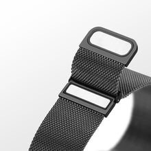 Заредете изображение във визуализатора на галерията – Dux Ducis Magnetic Strap Watch Strap 8/7/6/5/4/3/2 / SE (38/40 / 41mm) Magnetic Band Black (Milanese Version) - TopMag
