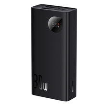 Заредете изображение във визуализатора на галерията – Baseus Adaman2 powerbank with digital display 10000mAh 30W 2 x USB / 1x USB Type C Power Delivery Quick Charge SCP black (PPAD040001) - TopMag
