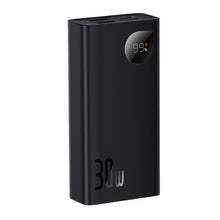 Заредете изображение във визуализатора на галерията – Baseus Adaman2 powerbank with digital display 10000mAh 30W 2 x USB / 1x USB Type C Power Delivery Quick Charge SCP black (PPAD040001) - TopMag
