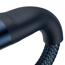 Заредете изображение във визуализатора на галерията – Baseus Flash Series II USB Type C / USB Type A cable - USB Type C / Lightning / micro USB 100 W 1.5 m blue (CASS030203) - TopMag
