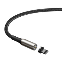 Заредете изображение във визуализатора на галерията – Baseus Zinc magnetic USB cable - Lightning 1.5A 2m black (CALXC-I01)
