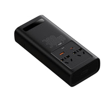 Заредете изображение във визуализатора на галерията – Baseus IGBT Car Inverter Inverter 300W 220V (CN / EU Plug) Black (CGNB010101) - TopMag
