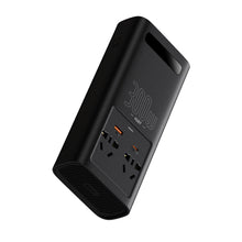 Заредете изображение във визуализатора на галерията – Baseus IGBT Car Inverter Inverter 300W 220V (CN / EU Plug) Black (CGNB010101) - TopMag
