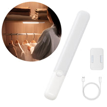 Заредете изображение във визуализатора на галерията – Baseus Sunshine Series wardrobe light with PIR motion detector 1200 mAh white (DGYG000002) - TopMag
