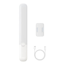 Заредете изображение във визуализатора на галерията – Baseus Sunshine Series wardrobe light with PIR motion detector 1200 mAh white (DGYG000002) - TopMag
