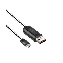 Заредете изображение във визуализатора на галерията – Кабел Hoco u29 usb към micro с лед дисплей - само за 19 лв
