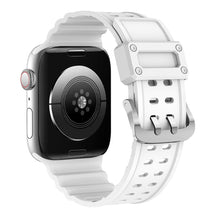 Заредете изображение във визуализатора на галерията – Strap Triple Protection strap for Apple Watch Ultra, SE, 8, 7, 6, 5, 4, 3, 2, 1 (49, 45, 44, 42 mm) bracelet white
