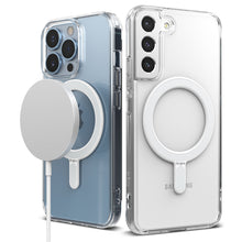 Заредете изображение във визуализатора на галерията – Ringke Magnetic Plate MagSafe mounting plate white (HG617141RS) - TopMag
