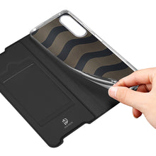 Заредете изображение във визуализатора на галерията – Dux Ducis Skin Pro holster cover flip cover for Sony Xperia 10 IV black - TopMag
