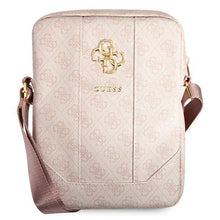 Заредете изображение във визуализатора на галерията – Guess Torba GUTB10G4GFPI 10" różowa /pink 4G Big Metal Logo - TopMag
