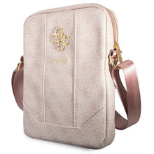Заредете изображение във визуализатора на галерията – Guess Torba GUTB10G4GFPI 10" różowa /pink 4G Big Metal Logo - TopMag
