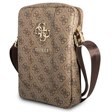 Заредете изображение във визуализатора на галерията – Guess Torba GUTB8G4GFBR 8" brązowa /brown 4G Big Metal Logo - TopMag
