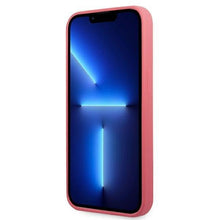 Заредете изображение във визуализатора на галерията – Karl Lagerfeld KLHCP13LSLMP1PI iPhone 13 Pro / 13 6,1" hardcase fuksja/fuchsia Silicone Plaque - TopMag
