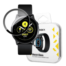 Заредете изображение във визуализатора на галерията – Wozinsky Watch Glass Hybrid Glass for Samsung Galaxy Watch Active black - TopMag

