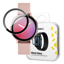 Заредете изображение във визуализатора на галерията – Wozinsky Watch Glass Hybrid Glass for Samsung Galaxy Watch Active 2 44 mm Black - TopMag
