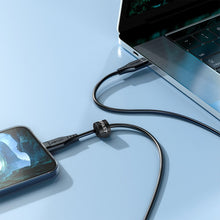 Заредете изображение във визуализатора на галерията – Acefast cable type c to lightning 8-pin mfi 3a pd30w c3-01 1,2m black
