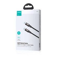 Заредете изображение във визуализатора на галерията – Joyroom Light-Speed ​​Series SA25-CC5 100W USB-C / USB-C Cable 1.2m - Black
