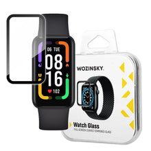 Заредете изображение във визуализатора на галерията – Wozinsky Watch Glass Hybrid Glass for Xiaomi Redmi Smart Band Pro black - TopMag

