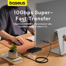 Заредете изображение във визуализатора на галерията – Baseus 10Gbps extension cable 0.5m black
