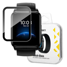 Заредете изображение във визуализатора на галерията – Wozinsky Watch Glass hybrid glass for Realme Watch 2 black - TopMag
