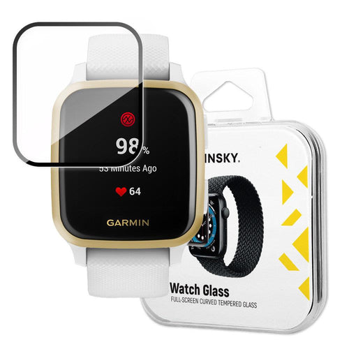 Wozinsky Watch Glass hybrid glass for Garmin Venu Sq black - TopMag