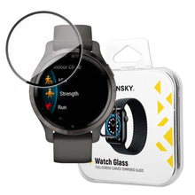 Заредете изображение във визуализатора на галерията – Wozinsky Watch Glass hybrid glass for Garmin Venu 2S black - TopMag
