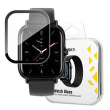 Заредете изображение във визуализатора на галерията – Wozinsky Watch Glass Hybrid Glass for Xiaomi Amazfit GTS 2 Black - TopMag
