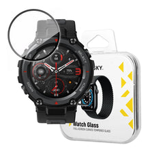 Заредете изображение във визуализатора на галерията – Wozinsky Watch Glass Hybrid Glass for Xiaomi Amazfit T-Rex Pro Black - TopMag
