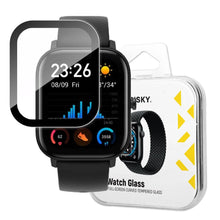 Заредете изображение във визуализатора на галерията – Wozinsky Watch Glass Hybrid Glass for Xiaomi Amazfit GTS Black - TopMag
