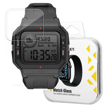 Заредете изображение във визуализатора на галерията – Wozinsky Watch Glass Hybrid Glass for Xiaomi Amazfit Neo Black - TopMag
