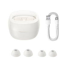 Заредете изображение във визуализатора на галерията – Baseus Bowie WM02 TWS Bluetooth 5.3 wireless headphones white (NGTW180002) - TopMag
