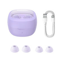 Заредете изображение във визуализатора на галерията – Baseus Bowie WM02 TWS Bluetooth 5.3 wireless headphones purple (NGTW180005) - TopMag
