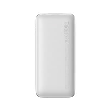 Заредете изображение във визуализатора на галерията – Baseus Bipow Pro powerbank 10000mAh 20W + USB 3A 0.3m cable white (PPBD040102) - TopMag
