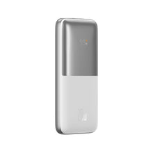 Заредете изображение във визуализатора на галерията – Baseus Bipow Pro powerbank 10000mAh 20W + USB 3A 0.3m cable white (PPBD040102) - TopMag
