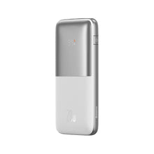 Заредете изображение във визуализатора на галерията – Baseus Bipow Pro powerbank 10000mAh 20W + USB 3A 0.3m cable white (PPBD040102) - TopMag

