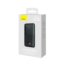 Заредете изображение във визуализатора на галерията – Baseus Bipow Pro powerbank 10000mAh 22.5W + USB 3A 0.3m cable black (PPBD040001) - TopMag
