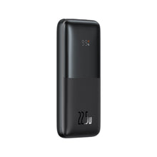 Заредете изображение във визуализатора на галерията – Baseus Bipow Pro powerbank 10000mAh 22.5W + USB 3A 0.3m cable black (PPBD040001) - TopMag
