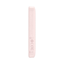 Заредете изображение във визуализатора на галерията – Baseus magnetic power bank 6000mAh 20W + USB cable Type C 60W 50cm pink (PPCX020004) - TopMag
