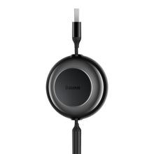 Заредете изображение във визуализатора на галерията – Baseus Bright Mirror 2 3in1 USB Type A cable - micro USB + Lightning + USB Type C 3.5A 1.1m black (CAMJ010001) - TopMag
