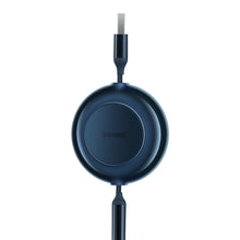 Заредете изображение във визуализатора на галерията – Baseus Bright Mirror 2 3in1 USB Type A cable - micro USB + Lightning + USB Type C 3.5A 1.1m blue (CAMJ010003) - TopMag
