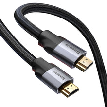 Заредете изображение във визуализатора на галерията – Baseus Enjoyment HDMI cable 4K60Hz 0.5m dark gray - TopMag
