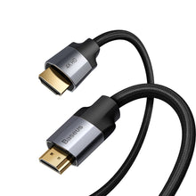 Заредете изображение във визуализатора на галерията – Baseus Enjoyment HDMI cable 4K60Hz 0.5m dark gray - TopMag
