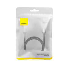 Заредете изображение във визуализатора на галерията – Baseus Enjoyment HDMI cable 4K60Hz 0.75m dark gray - TopMag
