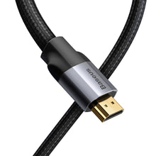 Заредете изображение във визуализатора на галерията – Baseus Enjoyment adapter cable HDMI cable 4K60Hz 1.5m dark gray - TopMag
