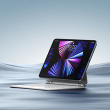 Заредете изображение във визуализатора на галерията – Baseus Brilliance keyboard case iPad Pro 11 "(2018/2020/2021) / iPad Air 4 / Air 5 10.9" white (ARJK000202) - TopMag
