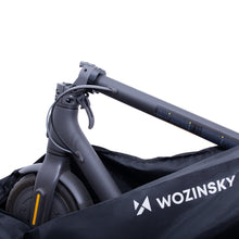 Заредете изображение във визуализатора на галерията – Wozinsky Waterproof Scooter Cover Scooter Bag Black (WSB5BK) - TopMag
