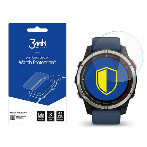 Garmin Quatix 7 - 3mk Watch Protection™ v. FlexibleGlass Lite - TopMag