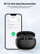 Заредете изображение във визуализатора на галерията – TWS Joyroom Funpods Series JR-FB3 Bluetooth 5.3 wireless headphones - black
