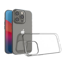 Заредете изображение във визуализатора на галерията – Ultra Clear 0.5mm iPhone 14 Pro cover gel transparent - TopMag
